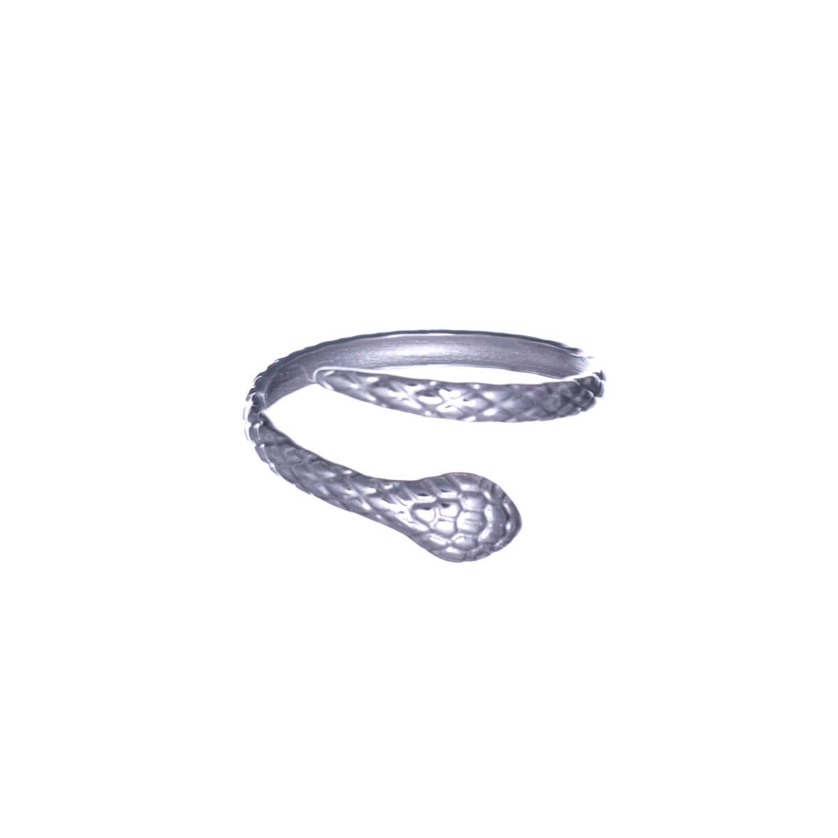 Patterned snake ring (Steel 316L)