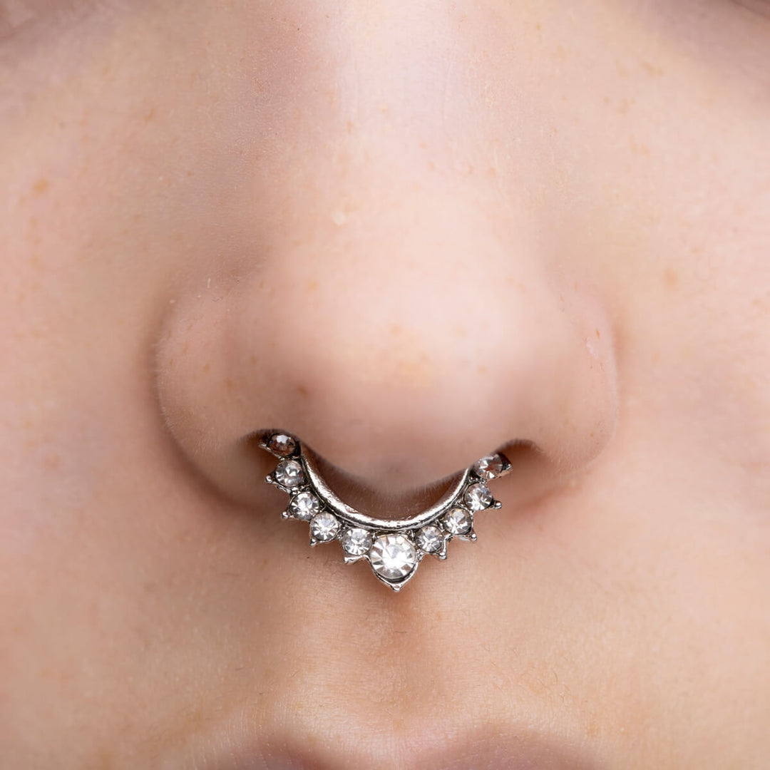 Decorative feikki septum jewellery 10mm