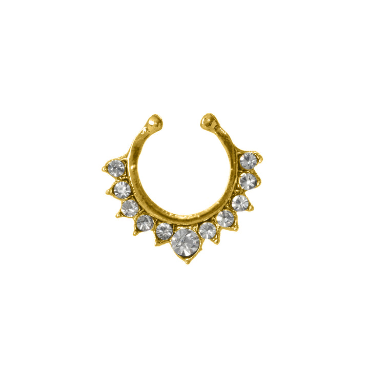 Decorative feikki septum jewellery 10mm