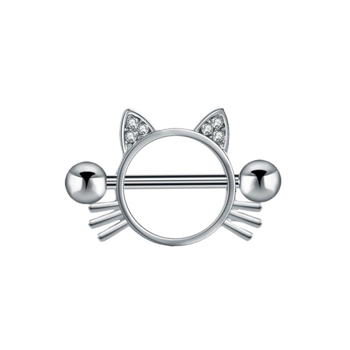 Nipple Bunny Ears (Steel 316L)