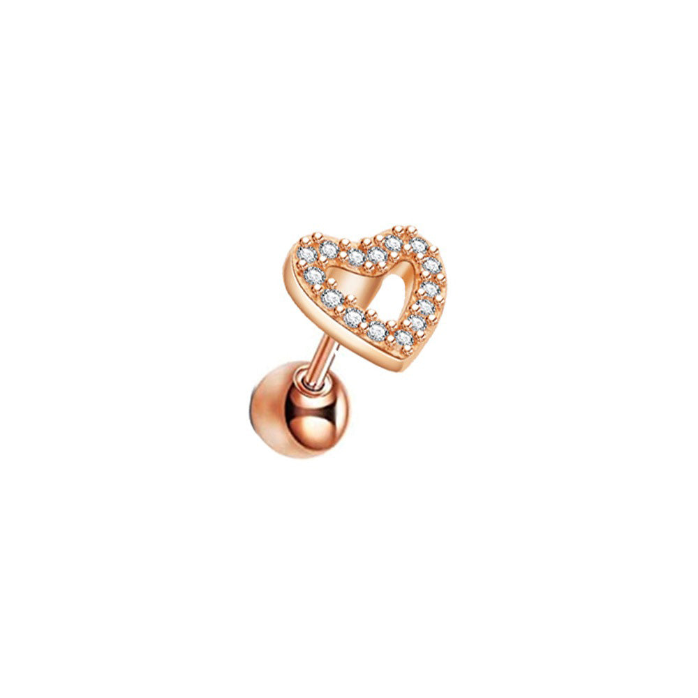 Zirconia heart with 1.2mm (steel 316L)