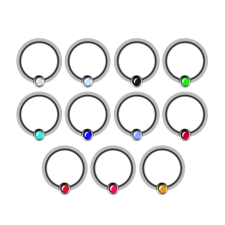 Stone piercing ring 1.2mm (Steel 316L)