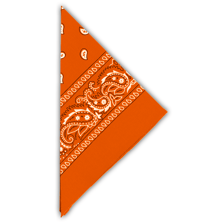 Vahva oranssi bandana huivi 4,95€ 201020000106 | Ninja.fi