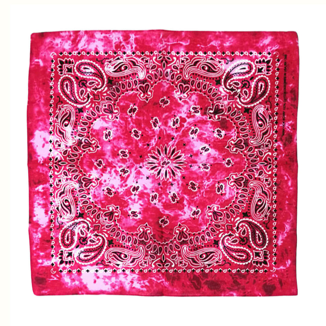 Tie Dye Bandana scarf 100% cotton