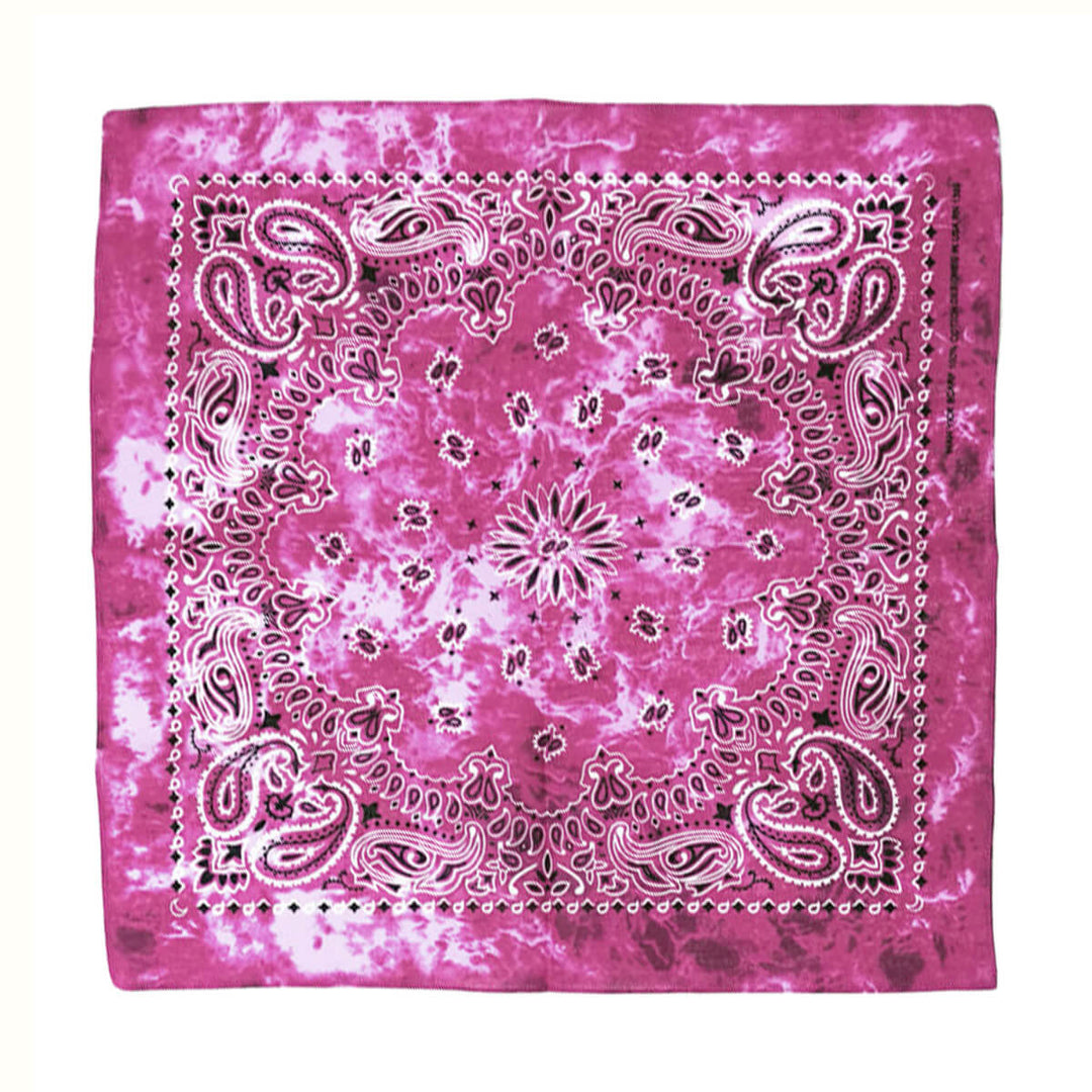 Tie Dye Bandana scarf 100% cotton