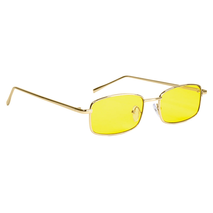 Low rectangular sunglasses