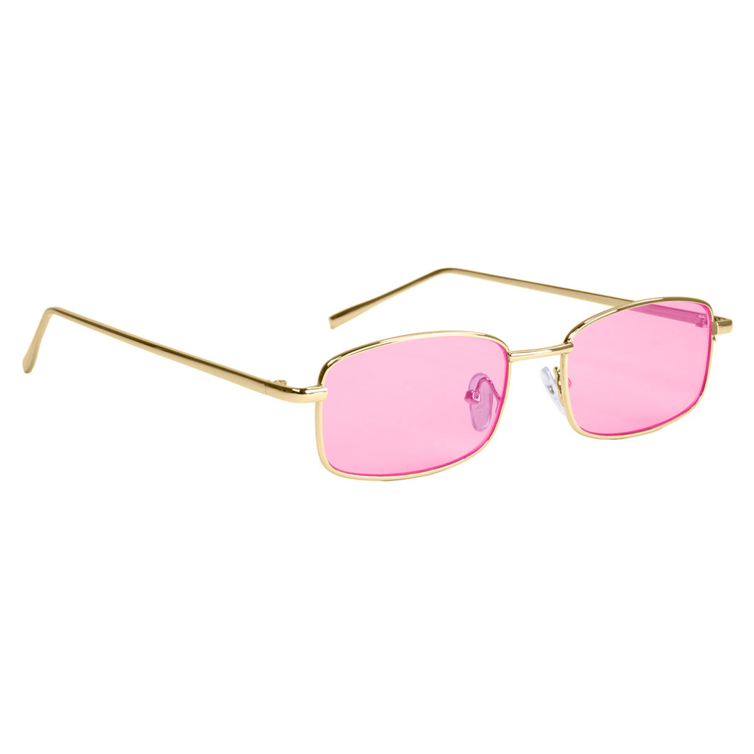 Low rectangular sunglasses