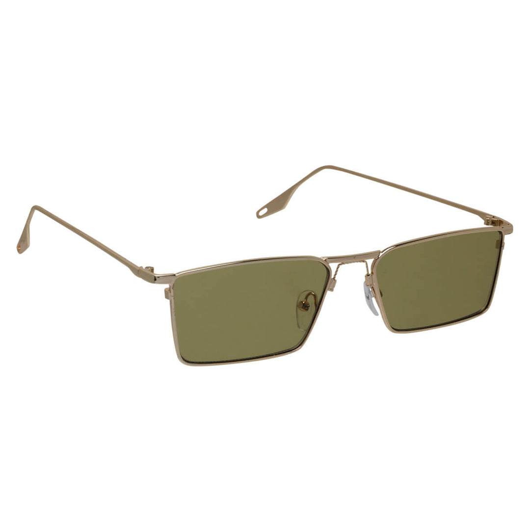 Metal -framed rectangular sunglasses