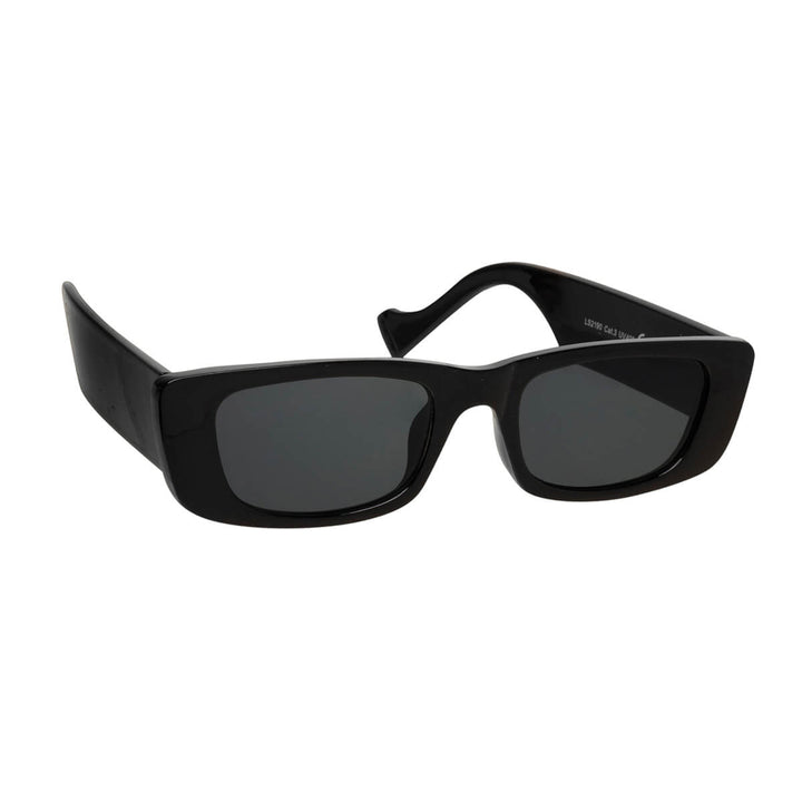 Low rectangular sunglasses