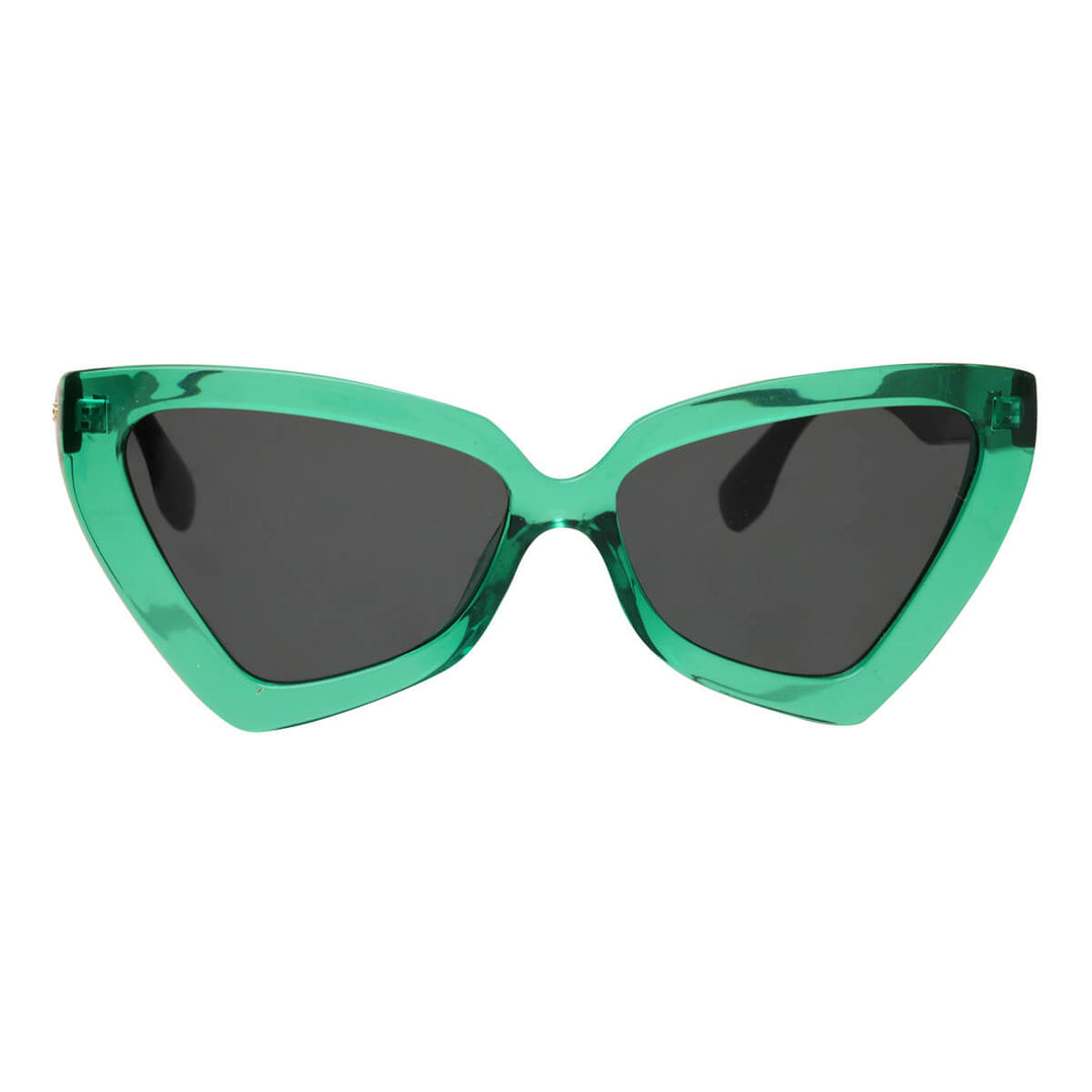 Women's big angular sunglasses