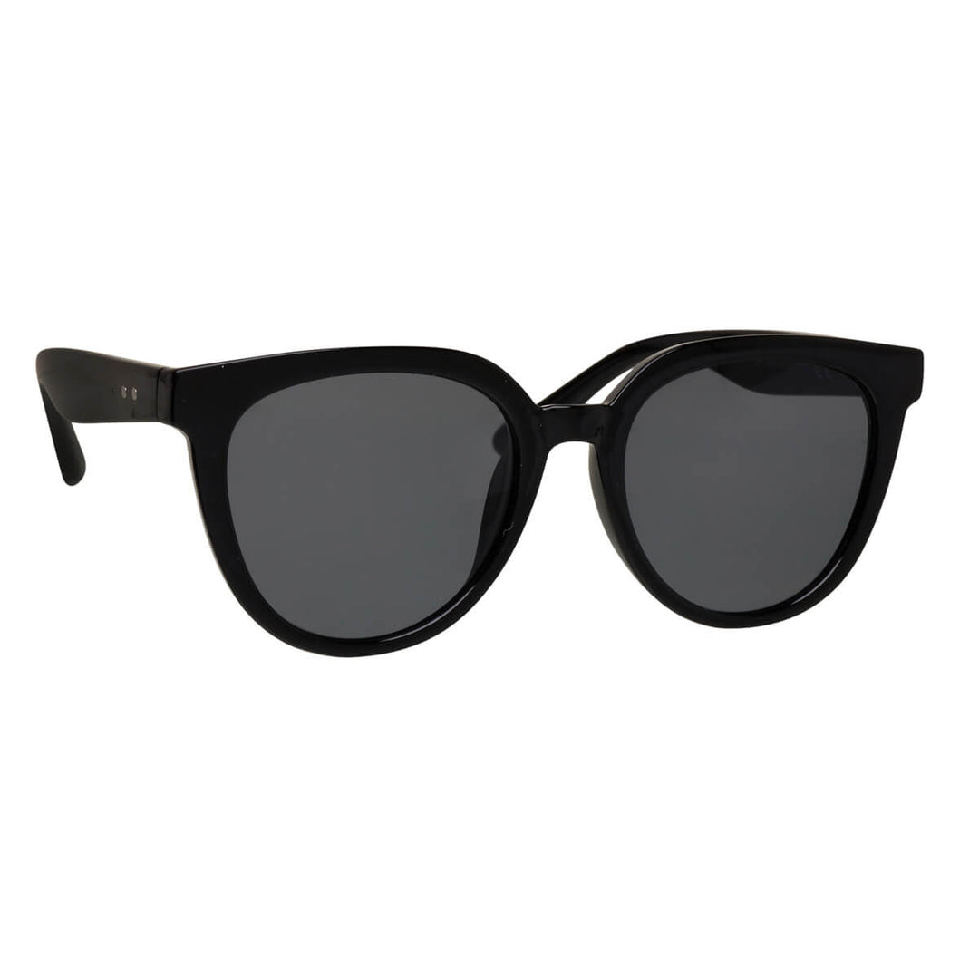 Round large sunglasses flat lenses