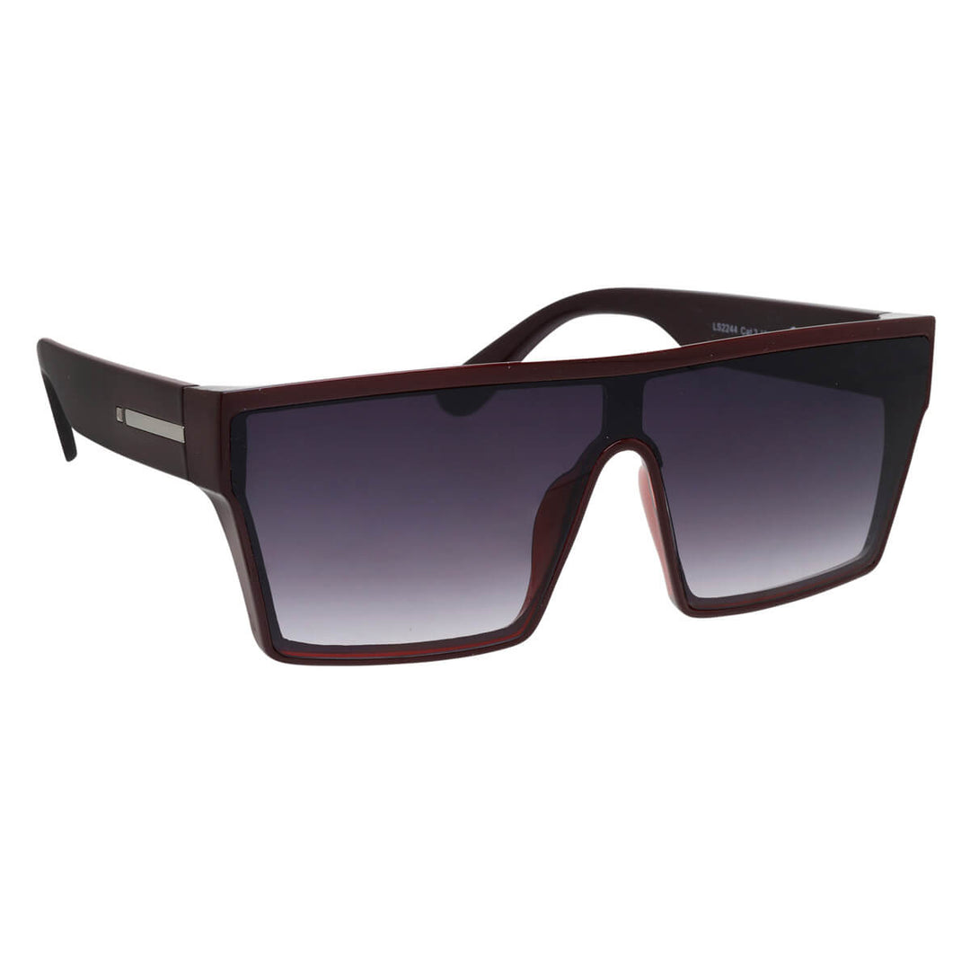 Flat angled sunglasses flat top