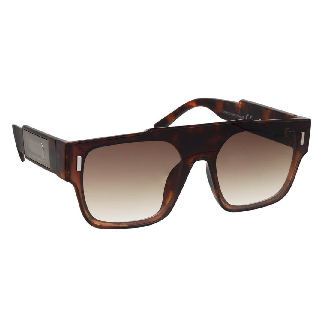 Flat angled sunglasses flat top