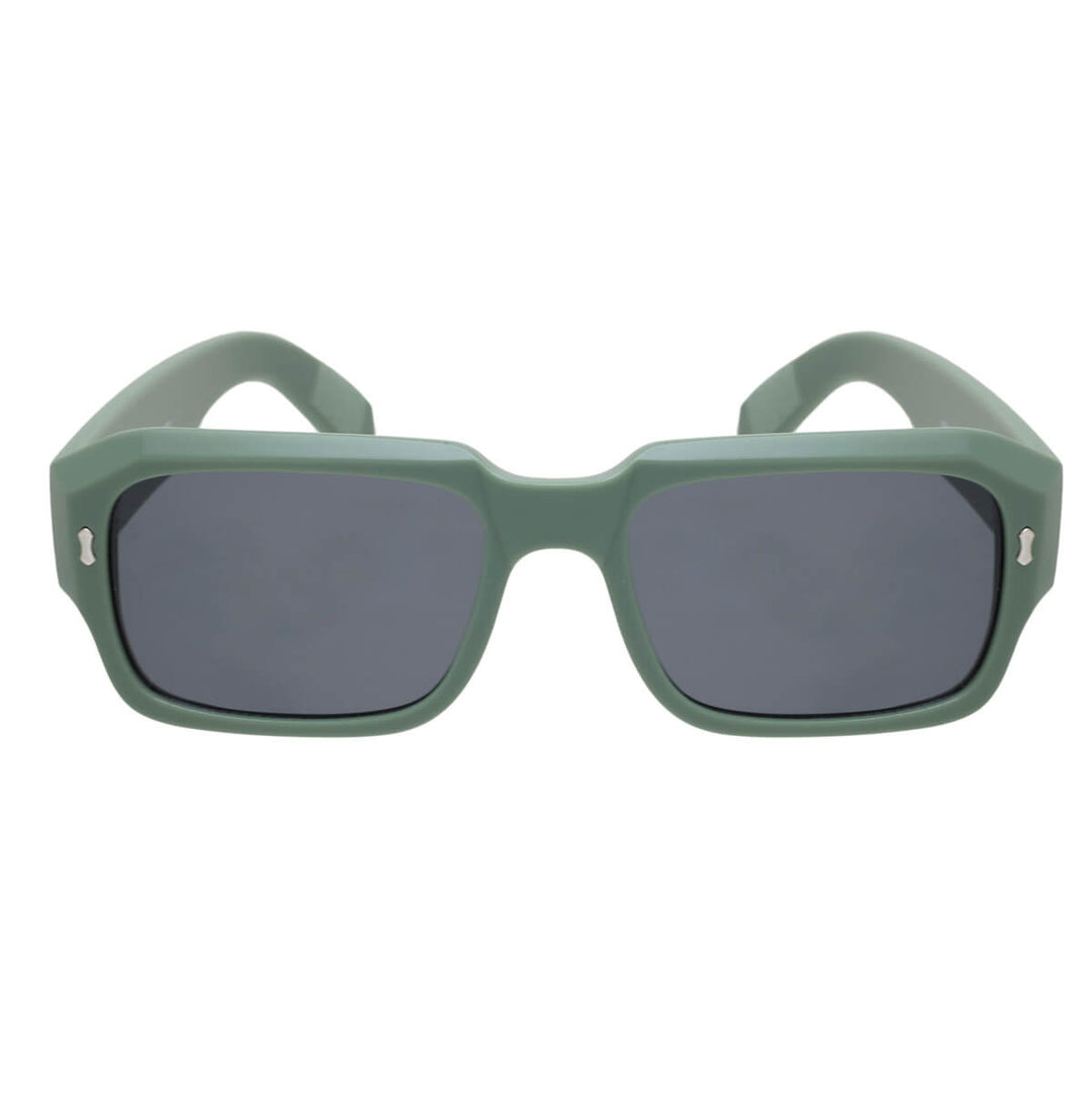 Rectangular angled sunglasses