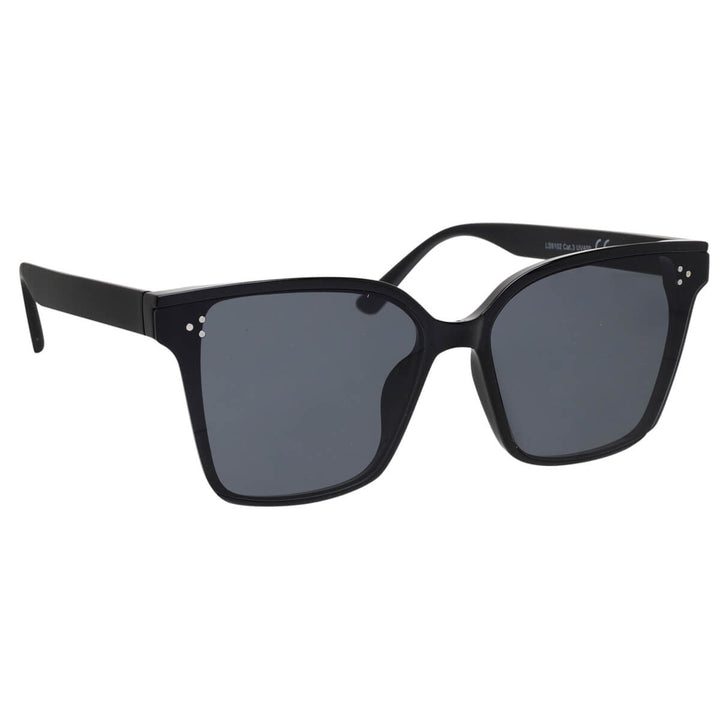 Women's big sunglasses with rivets