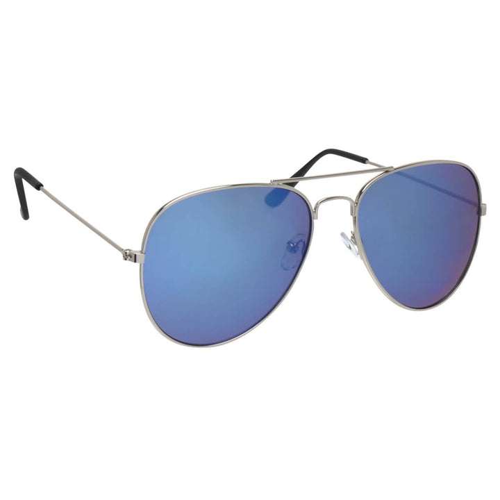 Coloured mirror pilot pilot sunglasses