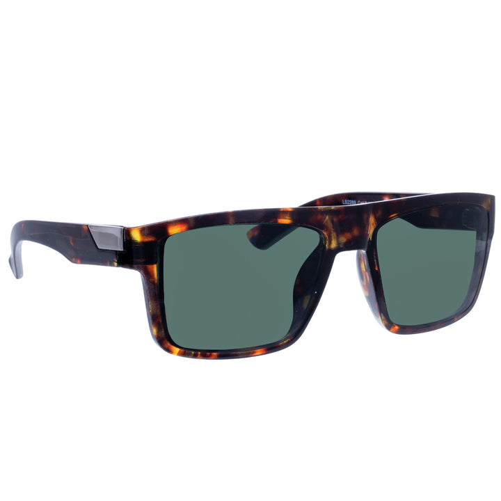 Curved low sunglasses flat top