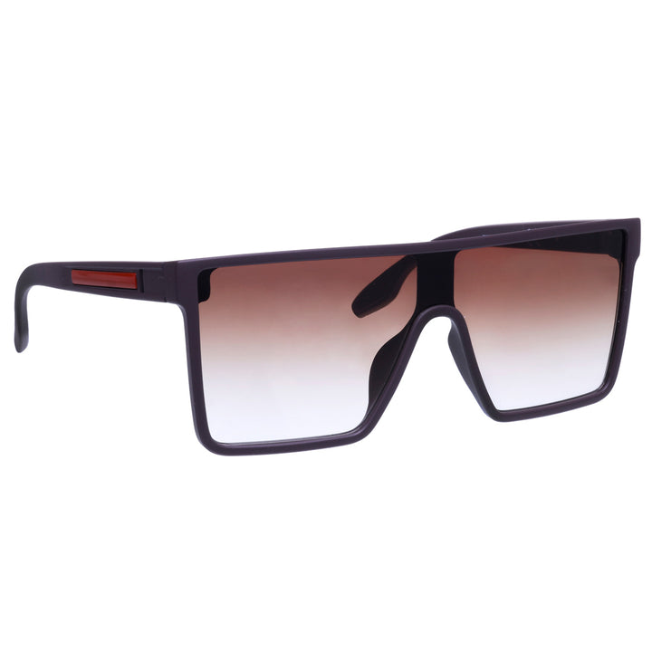 Angled flat top sunglasses