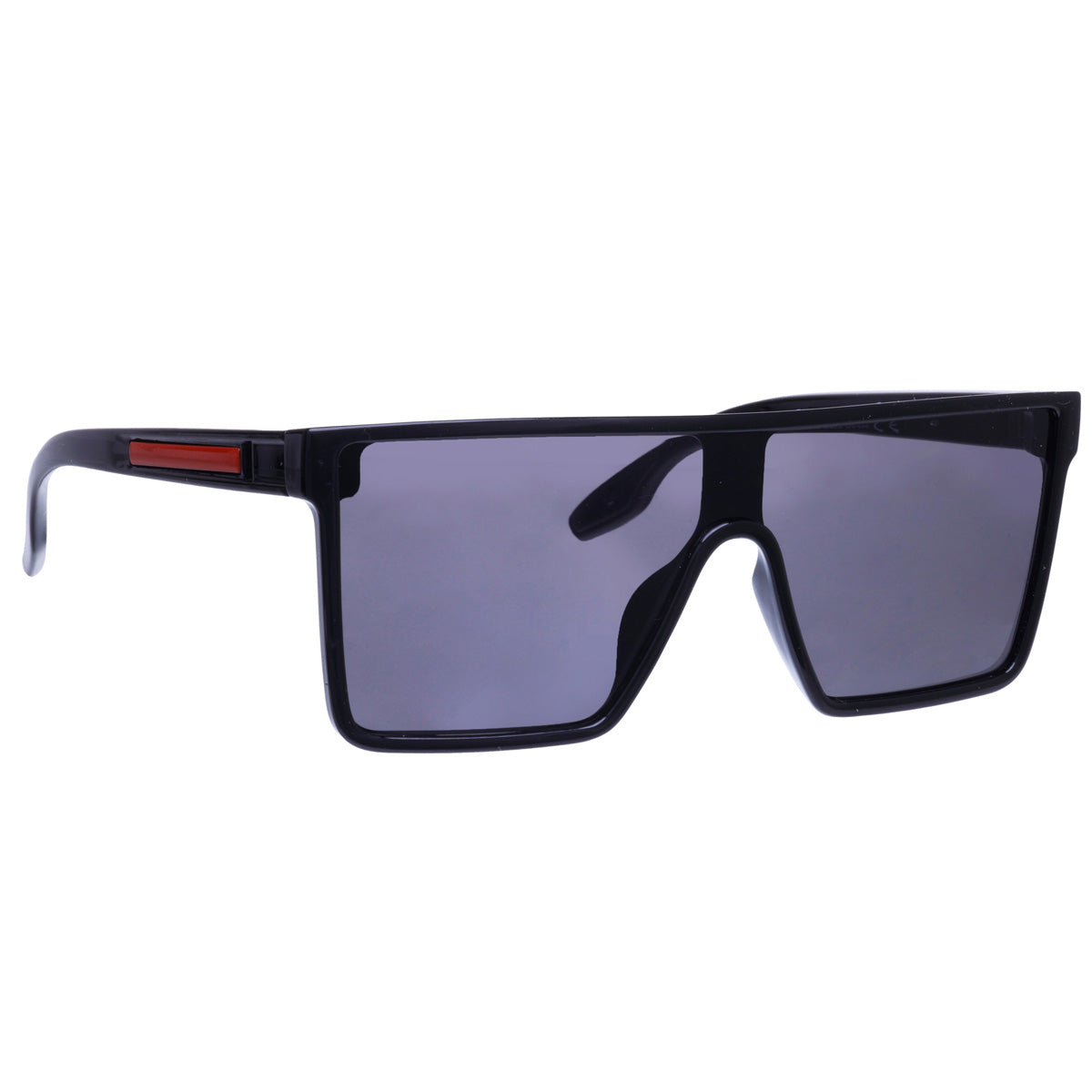 Angled flat top sunglasses
