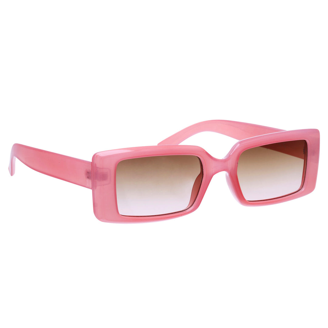 Low rectangular sunglasses