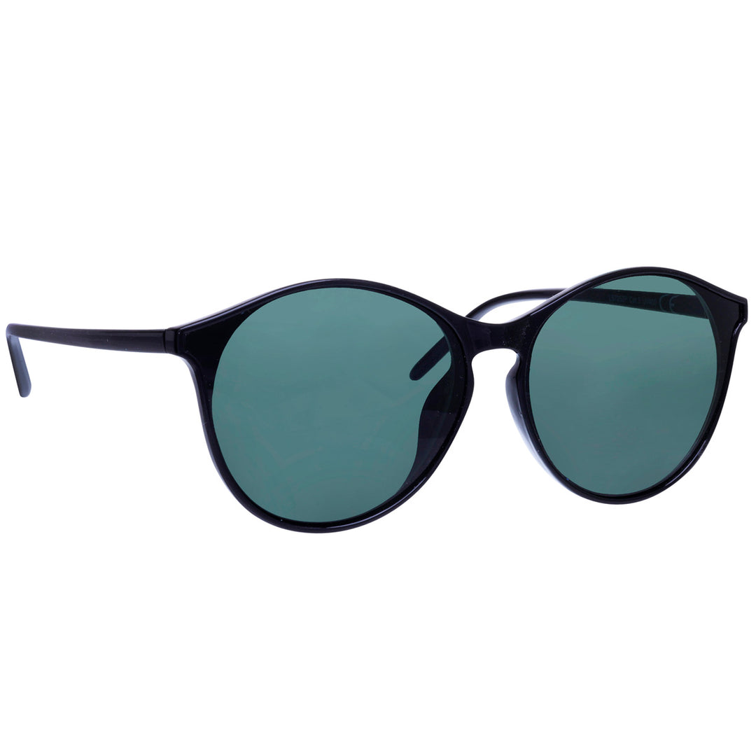 Round polarised sunglasses