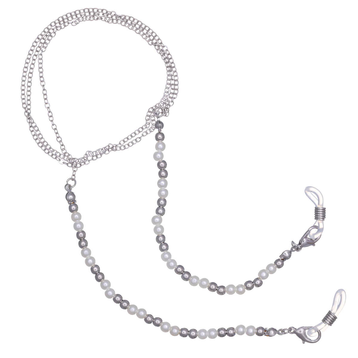 Pearl Chain for Glasses Solglasskedja 73 cm