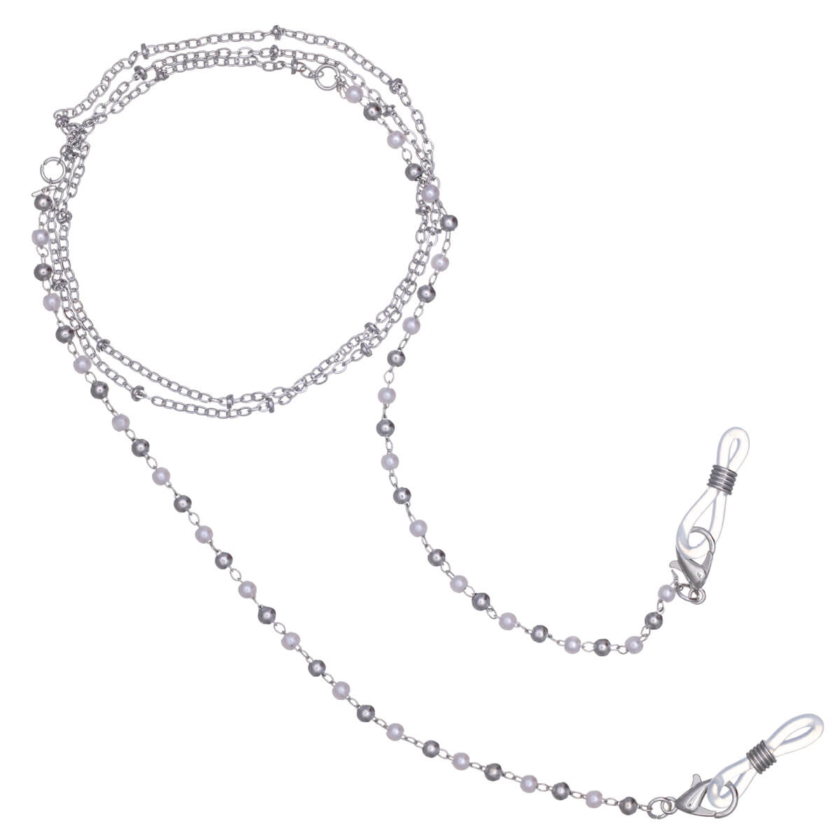 Pearl Chain for Glasses Solglasskedja 73 cm