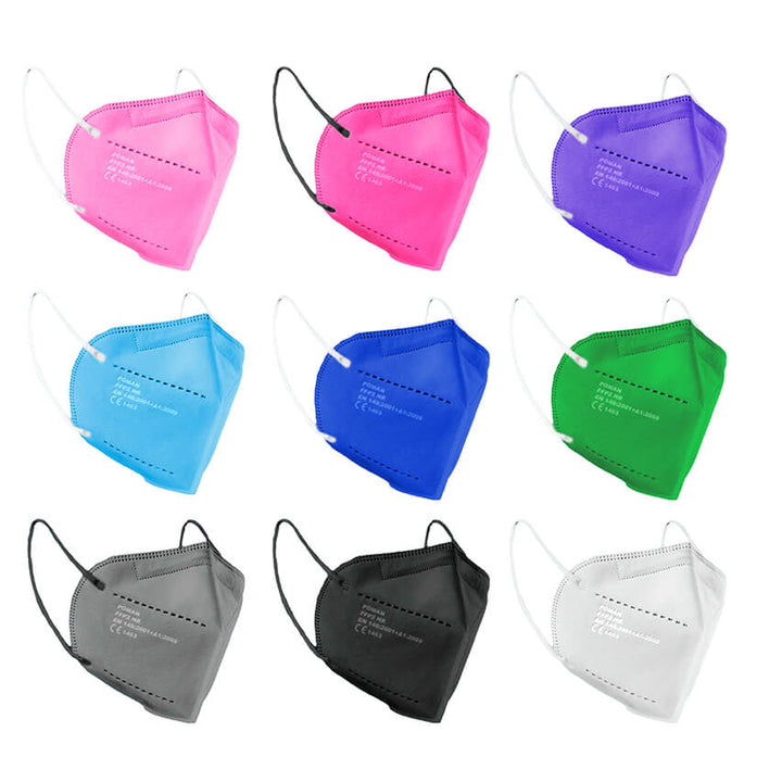 Färgad FFP2 respirator 20st