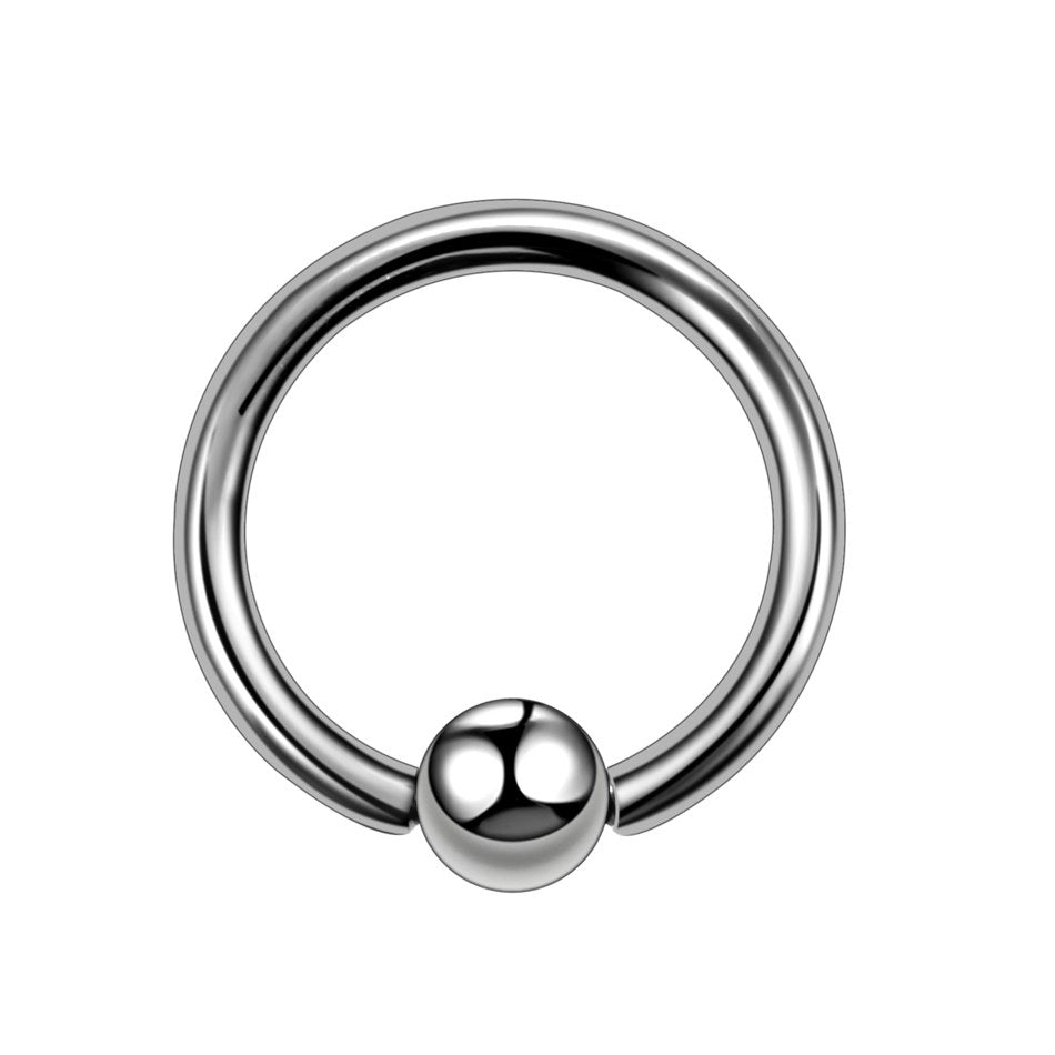 Spherical piercing ring 2.0mm (Steel 316L)
