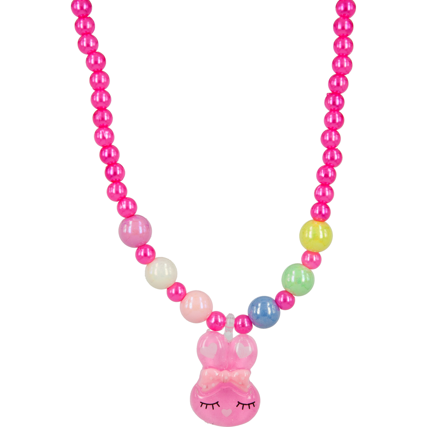 Children's neck beads bunny